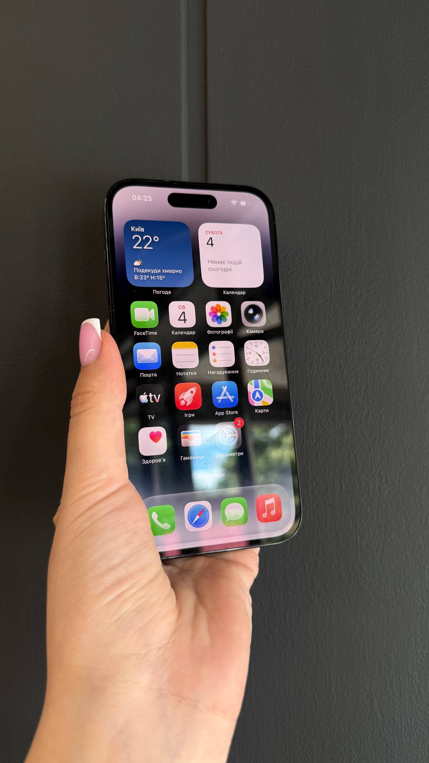 iPhone 14 Pro 128GB Space Black фото 2