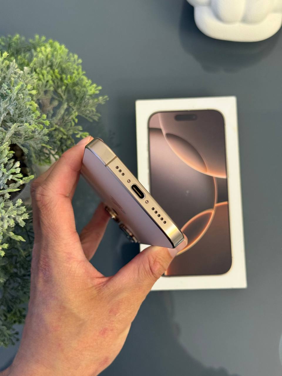 iPhone 16 Pro 128GB Natural Titanium фото 9