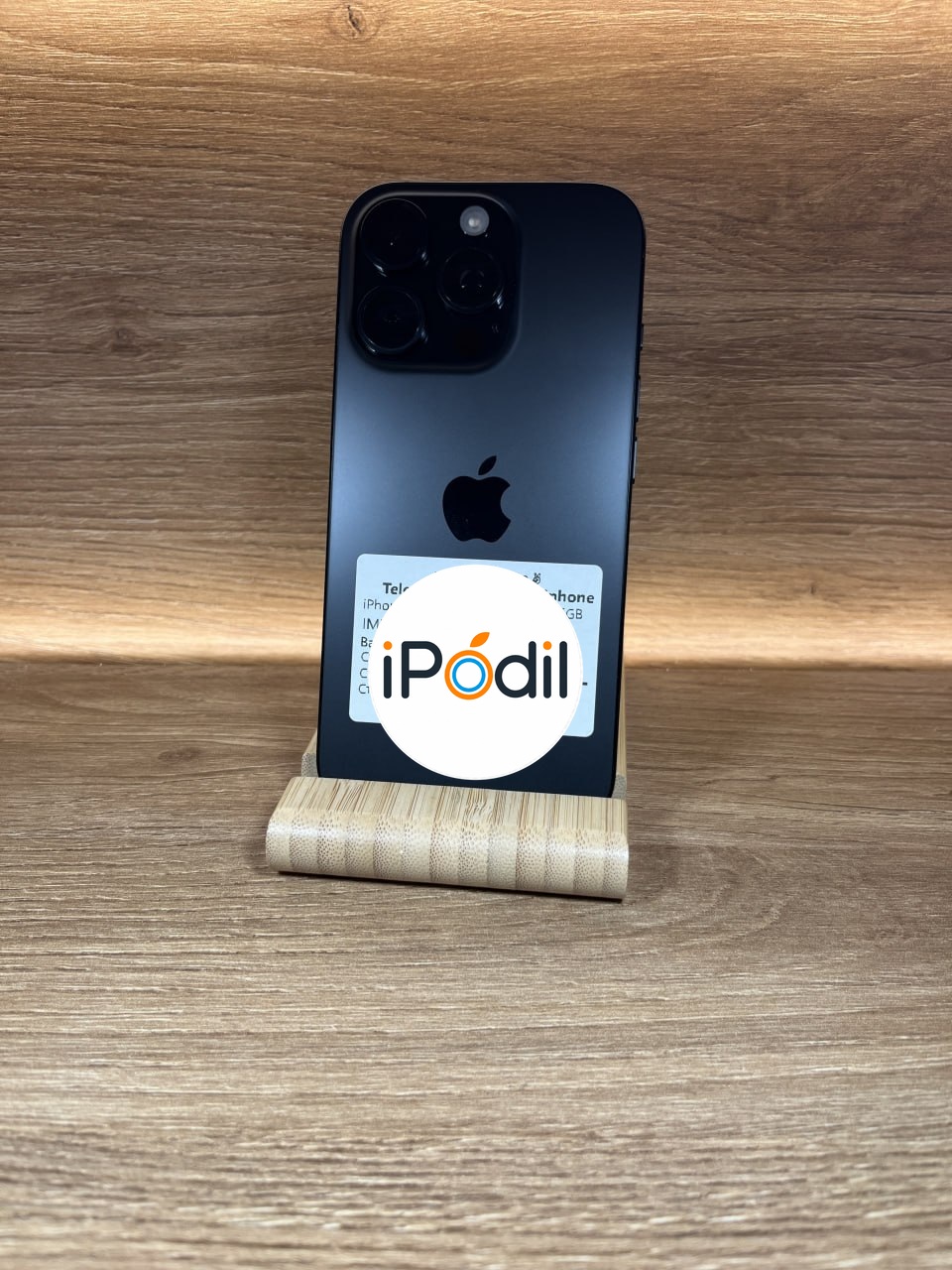iPhone 16 Pro 256GB Black Titanium фото 2
