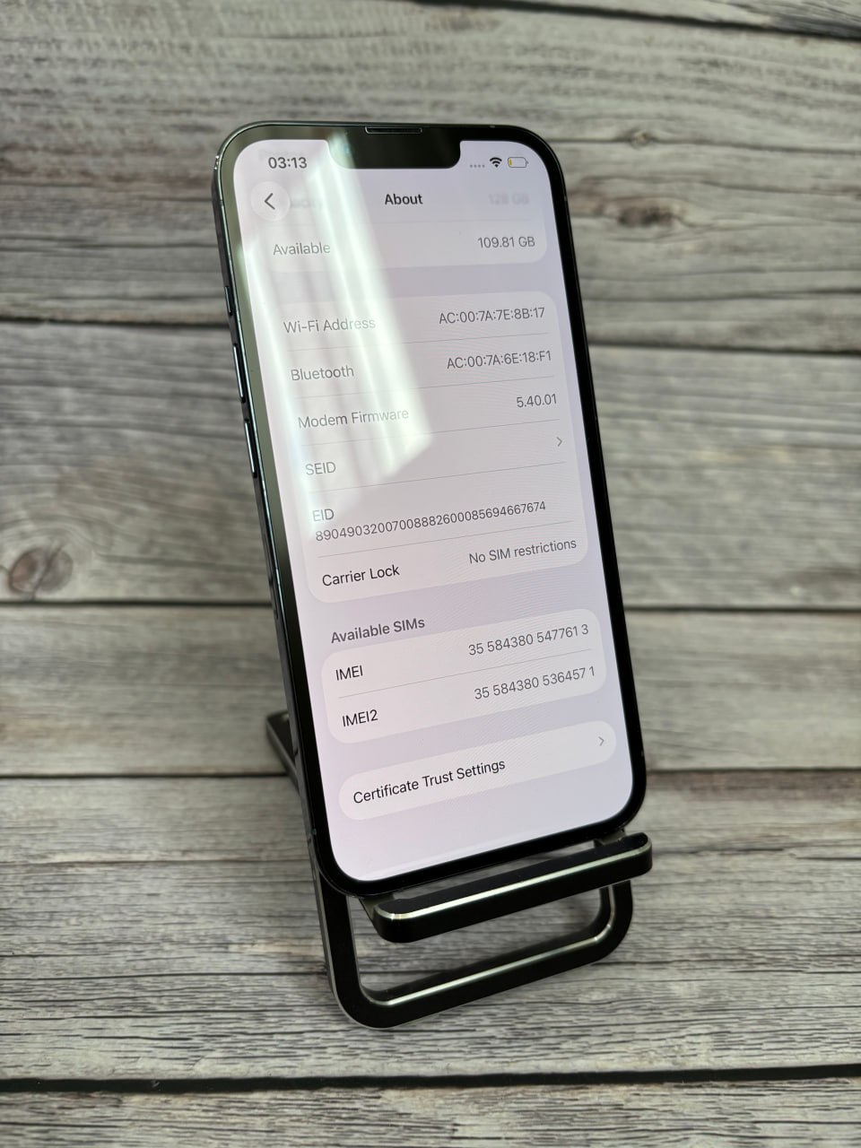 iPhone 13 Pro 128GB Sierra Blue фото 3