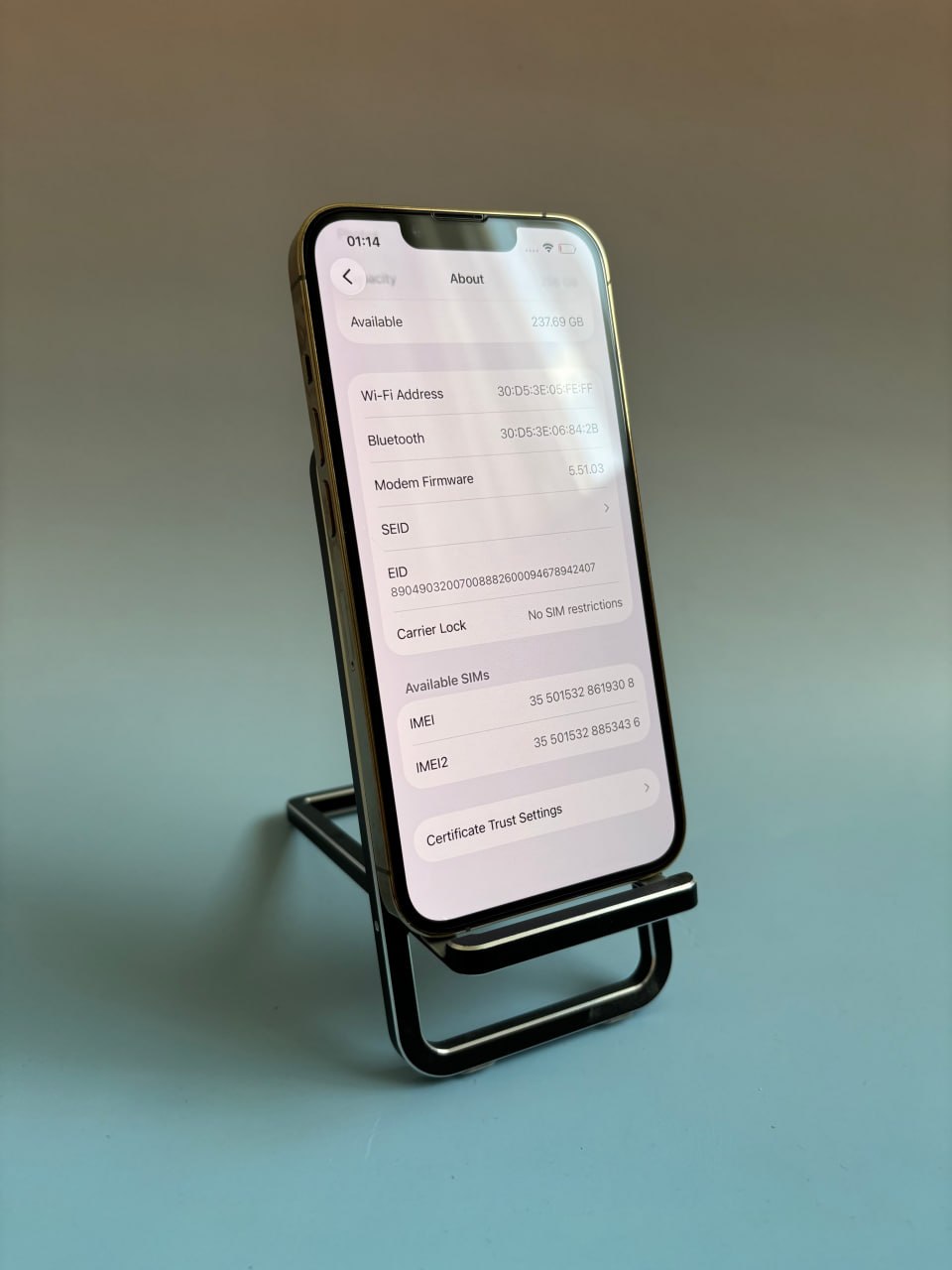 iPhone 13 Pro 256GB Gold фото 3