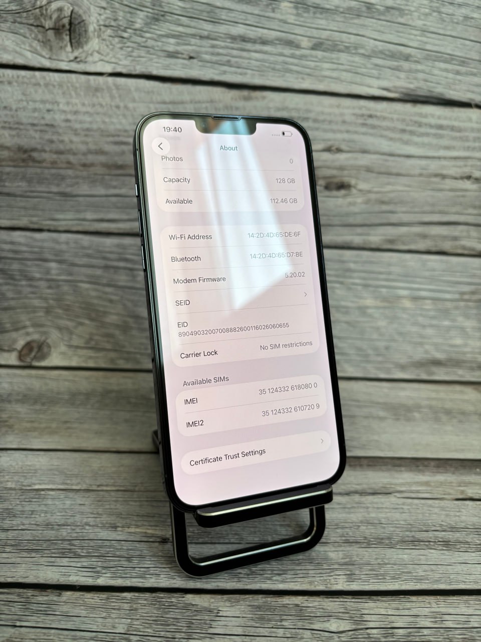iPhone 13 Pro Max 128GB Sierra Blue фото 3