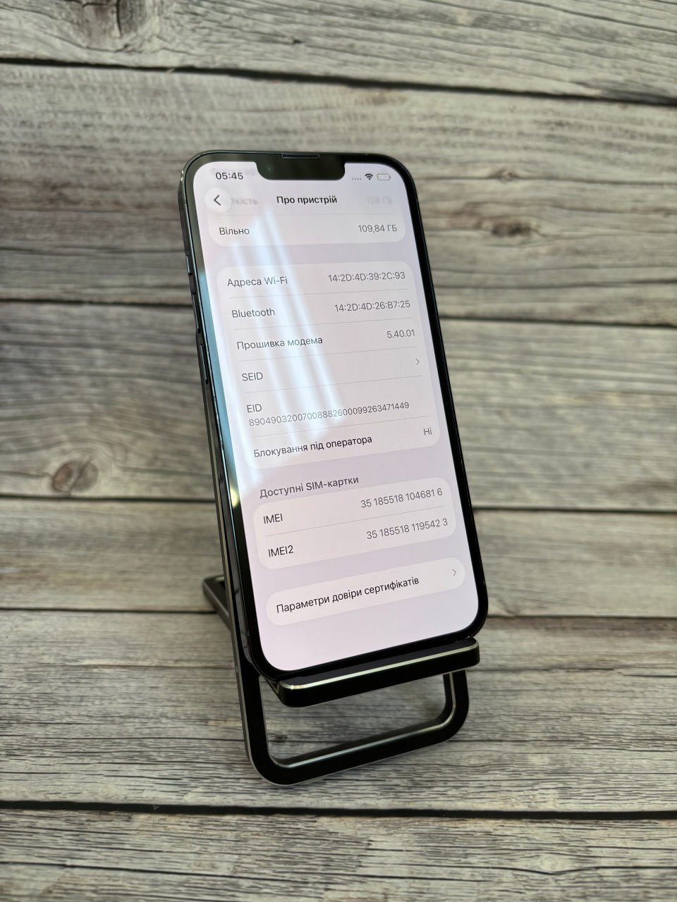 iPhone 13 Pro 128GB Sierra Blue фото 3