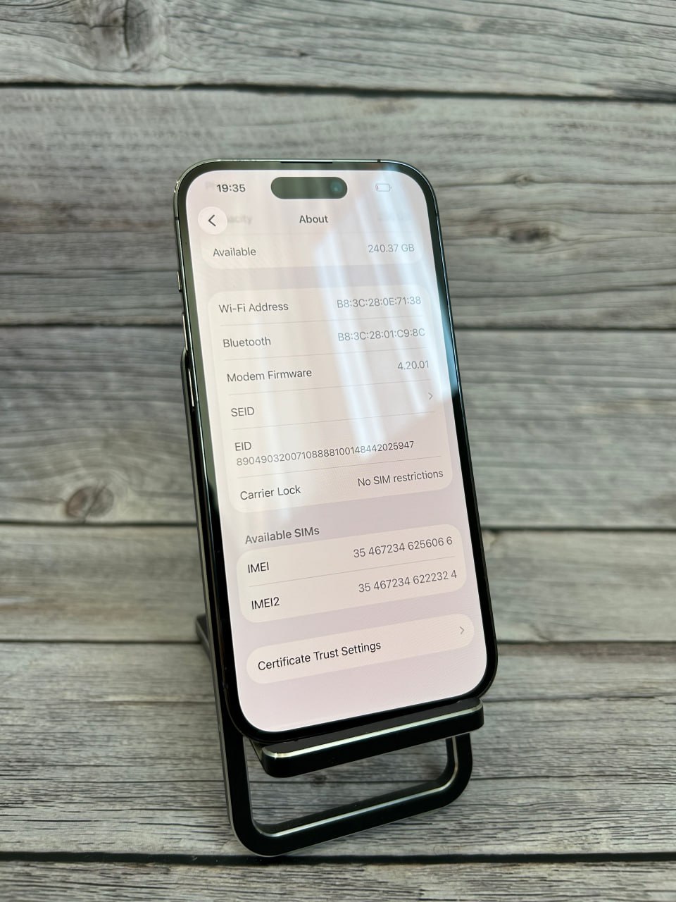 iPhone 14 Pro 256GB Deep Purple фото 3