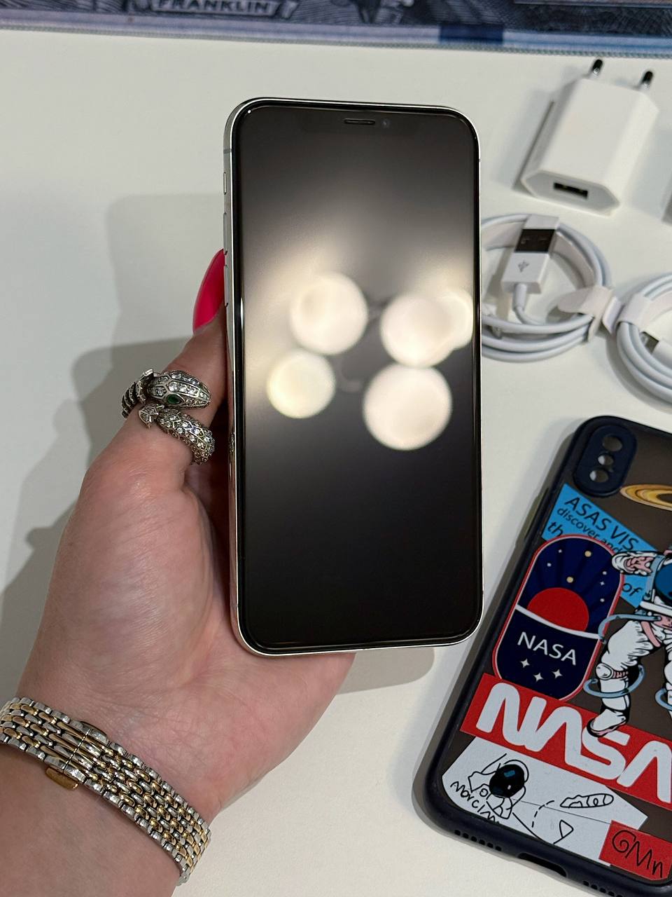 iPhone X 64GB Silver фото 2