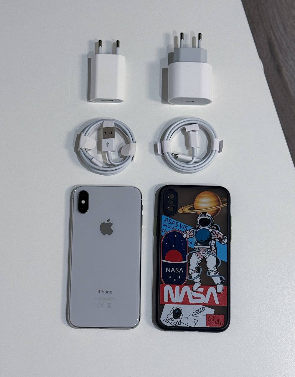iPhone X 64GB Silver фото 3