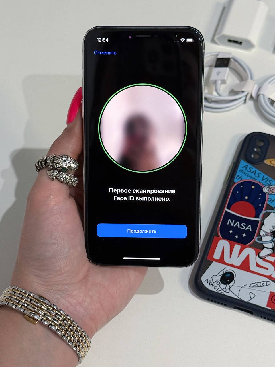iPhone X 64GB Silver фото 5