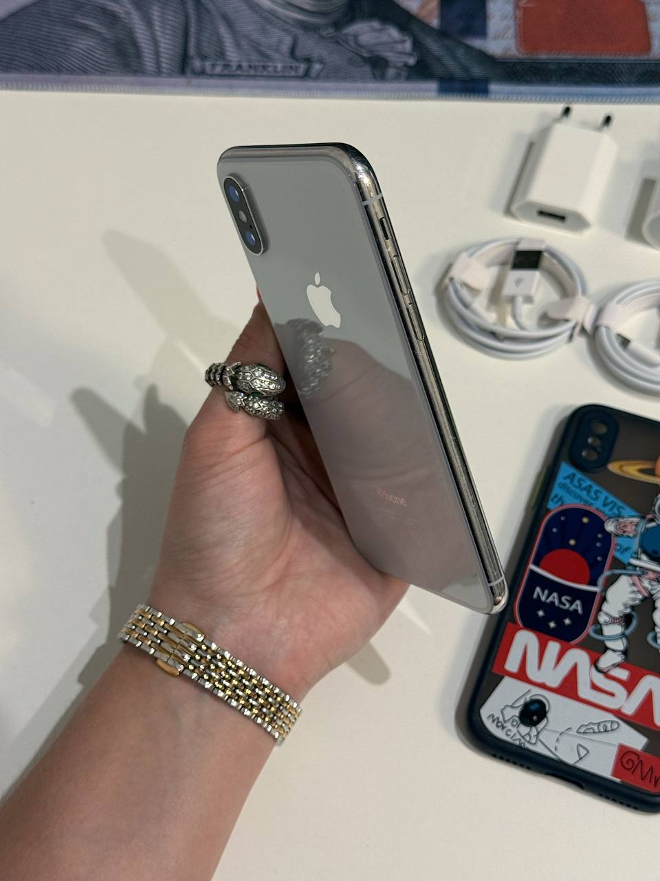 iPhone X 64GB Silver фото 8