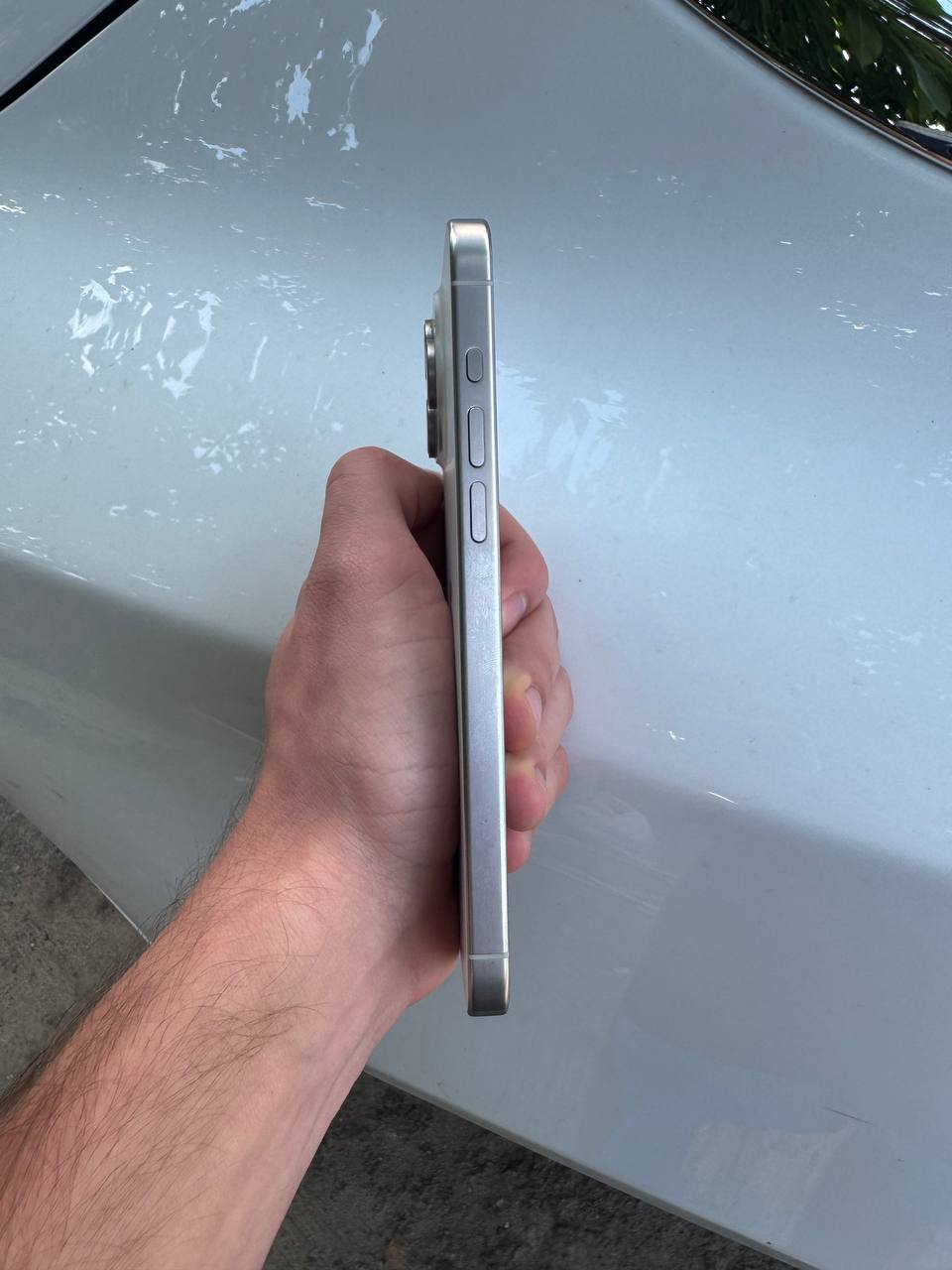iPhone 15 Pro Max 1TB White Titanium фото 3