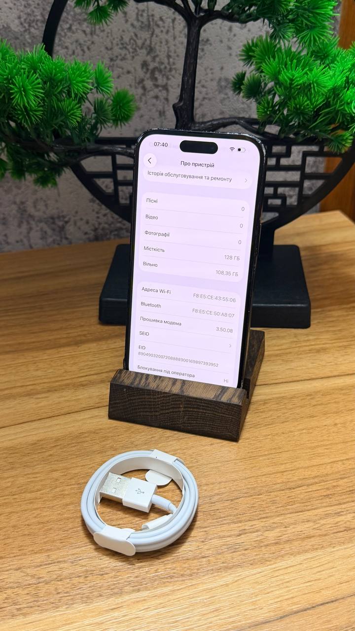 iPhone 15 128GB Black фото 8